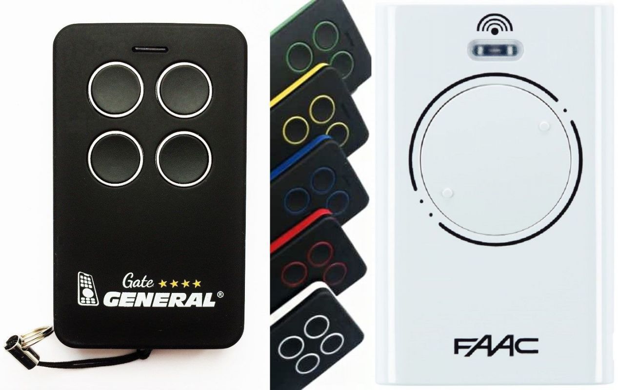 General FAAC XT2 868 MHz SLH LR - kompatibilní dálkový ovladač pro bránu/vrata - Kliknutím na obrázek zavřete