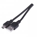 USB kabel 2.0 A vidlice - mini B vidlice 2m USB kabel 2.0 A vidlice - mini B vidlice 2m