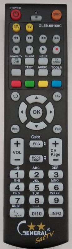 SAMSUNG GL59-00160C, GXM7550SK, GXSM530, GXSM540, GXSM550, EVO-S - dálkový ovladač duplikát - Kliknutím na obrázek zavřete
