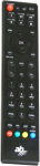 AB CRYPTOBOX 500HD, 550HD, 625HD, 600HD, 650HD, 700HD, 750HD, 752HD + ovládání TV (mini TV) - dálkový ovladač duplikát