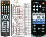 Yamaha ZK776900 náhradní dálkový ovladač Yamaha ZK776900 náhradní dálkový ovladač