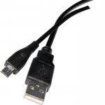 USB kabel 2.0 A vidlice - mikro B vidlice 2m USB kabel 2.0 A vidlice - mikro B vidlice 2m