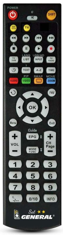 KAON Freesat, UPC, C03600 - dálkový ovladač duplikát - Kliknutím na obrázek zavřete
