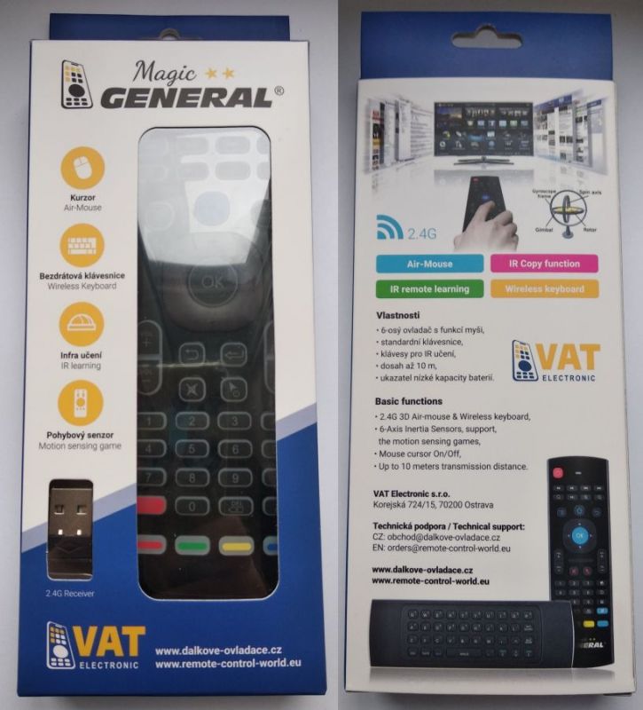 SAMSUNG BN59-01242A, BN59-01259B - magický kompatibilní značkový dálkový ovladač General - Kliknutím na obrázek zavřete