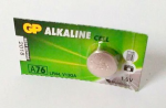 Alkalická knoflíková baterie GP LR44 (A76F)