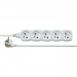 Prodlužovací kabel 5 zásuvek 10m, bílý Prodlužovací kabel 5 zásuvek 10m, bílý