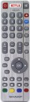 Sharp AQUOS SHW/RMC/0116N RF rádiový originální dálkový ovladač Sharp AQUOS SHW/RMC/0116N RF rádiový originální dálkový ovladač