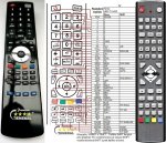 Terris LED TV2423 náhradní dálkový ovladač Terris LED TV2423 náhradní dálkový ovladač
