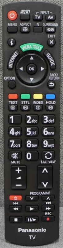 PANASONIC N2QAYB000752 - originální dálkový ovladač - Kliknutím na obrázek zavřete