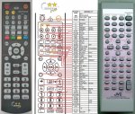 JVC RM-STHS33R dálkový ovladač duplikát JVC RM-STHS33R dálkový ovladač duplikát