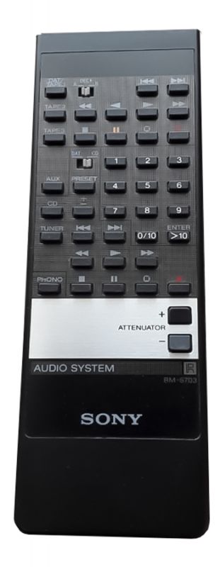 SONY RM-S703 - dálkový ovladač duplikát - Kliknutím na obrázek zavřete