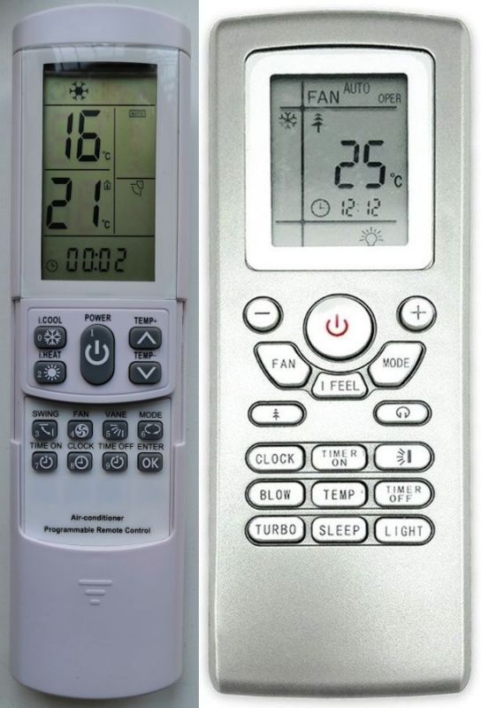 SINCLAIR YT1F - kompatibilní značkový dálkový ovladač General pro klimatizaci - Kliknutím na obrázek zavřete