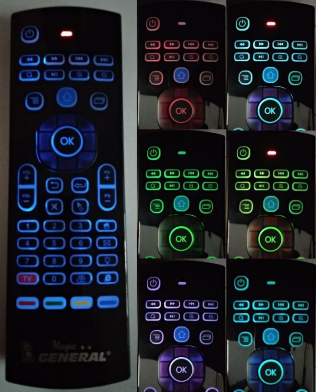 LG AN-MR400, AKB73855601, AKB73775901, AKB73757501 - magický kompatibilní značkový dálkový ovladač General - Kliknutím na obrázek zavřete