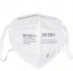 3M respirátor 9501+ norma KN95 (=FFP2), 50 kusů 3M respirátor 9501+ norma KN95 (=FFP2), 50 kusů