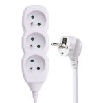 Prodlužovací kabel 3 zásuvky 3m, bílý Prodlužovací kabel 3 zásuvky 3m, bílý