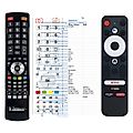 HOMATICS DONGLE Q Android TV - 4K UHD -
kompatibilní značkový dálkový ovladač General