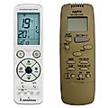 SANYO RCS-6HPS4E-GN -
luxusní podsvícený
dálkový ovladač pro klimatizaci