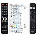 PANASONIC RC740E, FIRE TV OLED, QLED -
kompatibilní značkový dálkový ovladač General