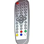 X-SITE DVB-T99R - originální dálkový ovladač