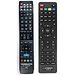 OCTAGON SX RCU 02, SX88, SX888, COMBO, OPTIMA + ovládání TV (mini TV) - dálkový ovladač duplikát