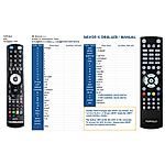 TOPFIELD TF7700PVR - 

kompatibilní značkový dálkový ovladač General