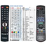 PANASONIC N2QAYB000129 - 

kompatibilní značkový dálkový ovladač General