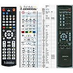 DENON RC-1170 - 

kompatibilní značkový dálkový ovladač General
