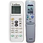 SANYO RCS3, RCSSR1, RCSSR2, RCS4, RCS6 - 

kompatibilní značkový dálkový ovladač General pro klimatizaci