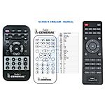 TIBO AUDIO Xtreme 300 - 

kompatibilní značkový dálkový ovladač General