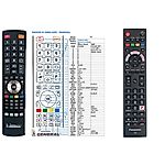 PANASONIC N2QBYA000038, R3PA23 - 

kompatibilní značkový dálkový ovladač General