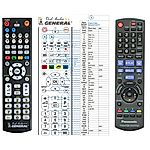 PANASONIC N2QAKB000092 - 

kompatibilní značkový dálkový ovladač General