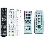AIWA RC-CAS01, RC-CAS03, RC-CAS07, RC-CAS10 - 

kompatibilní značkový dálkový ovladač General