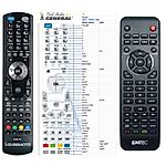 EMTEC MOVIE CUBE S800, D850H, V800H - 

kompatibilní značkový dálkový ovladač General