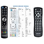 PHILIPS DVD750VR, DVD757VR, DVDR3320VR, DVP620VR, DVP3050, DVP3100V - 

kompatibilní značkový dálkový ovladač General