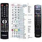 PANASONIC N2QAYB000116 - 

kompatibilní značkový dálkový ovladač General