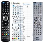 LG AKB31238706, AKB31238709 - 

kompatibilní značkový dálkový ovladač General