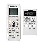 TOSHIBA WH-UA01NE, RAS-B05/B16. RAS-05/18 - 

kompatibilní značkový dálkový ovladač General pro klimatizaci
