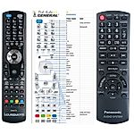 PANASONIC N2QAYB001075 - 

kompatibilní značkový dálkový ovladač General