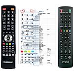 VIVAX TV-32LE75T2, TV-32LE76T2, TV-40LE75T2, TV-40LE76T2, TV-43LE75T2, TV-43LE76T2 - 

kompatibilní značkový dálkový ovladač General