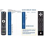 NC+ NOAH SAGEMCOM DSIW74, 4K ULTRABOX+, DSI83 HD, DSI87, ADB NCP-4740SF - 

kompatibilní značkový dálkový ovladač General