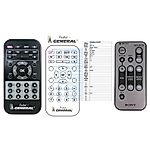 SONY RM-X49 - 

kompatibilní značkový dálkový ovladač General