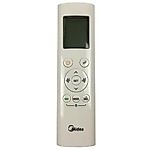 MIDEA RG58B/BGE, MAB-18N1,  MB-09N1, MB-09N8, MB-12N1D0, MB-12N8D6, MB-18N1D0,  MB-24N1D0, MB-24N8D0, MSMB-18HRFN1 - originální dálkový ovladač