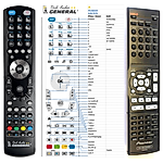 PIONEER AXD7676 - 

kompatibilní značkový dálkový ovladač General