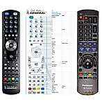 PANASONIC N2QAYB000185 - 

kompatibilní značkový dálkový ovladač General