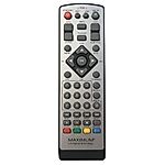 MAXIMUM DVB-T T102/105/106 PVR - originální dálkový ovladač STŘÍBRNÝ