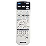 EPSON 217358900, BRIGHTLINK 675WI, BRIGHTLINK 710UI, EB-670, EB-685W, EB-696UI, H728A, H740B, H878C, POWERLITE 670 - náhradní dálkový ovladač