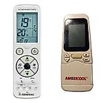 AMERICOOL AMO012CR5R0W0P, 012HG+05X - 
luxusní podsvícený
dálkový ovladač pro klimatizaci