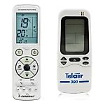 TELAIR 300 - SILENT 3800H, 5300H, 5400H, 7300H, 7400H, 8400H, 12000HT, Dualclima - 
luxusní podsvícený
dálkový ovladač pro klimatizaci