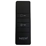 SUNRED SP3, RD-DARK-3000L, RD-DARK-VIN25W, RD-DARK-VIN25S, RSH17, IND-2100H, IND-3000H - originální dálkový ovladač 2. jakost