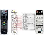 EPSON EB-X14, EB-1880, 1547200 - dálkový ovladač s laserovým ukazovátkem